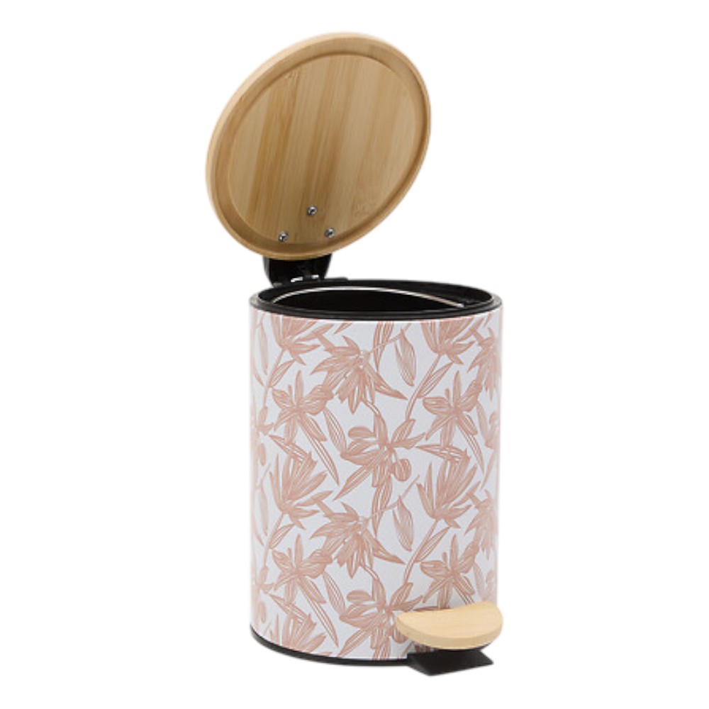 bloom-soft-close-pedal-bin-3-l-metal-and-bamboo