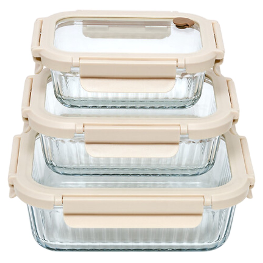 clipeat-rectangular-glass-food-storage-container-set-–-3-piece