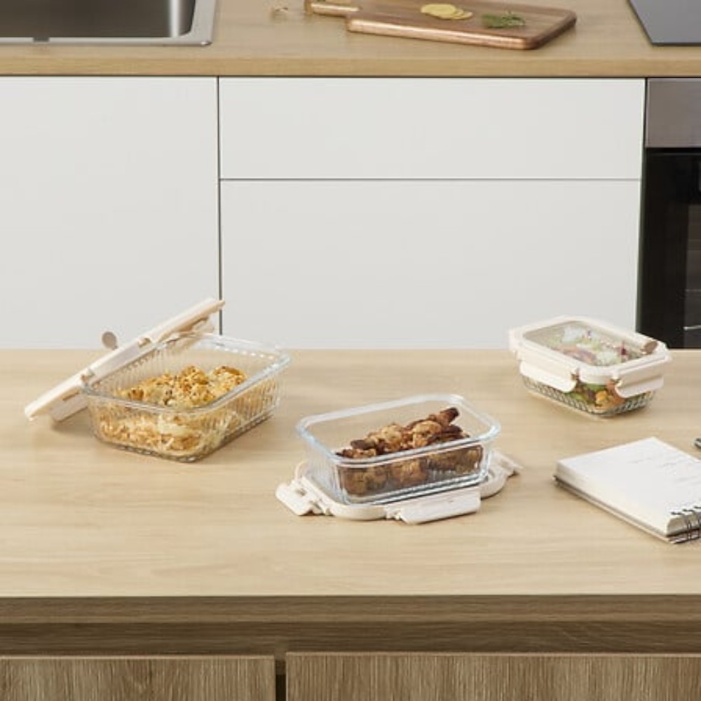 clipeat-rectangular-glass-food-storage-container-set-–-3-piece