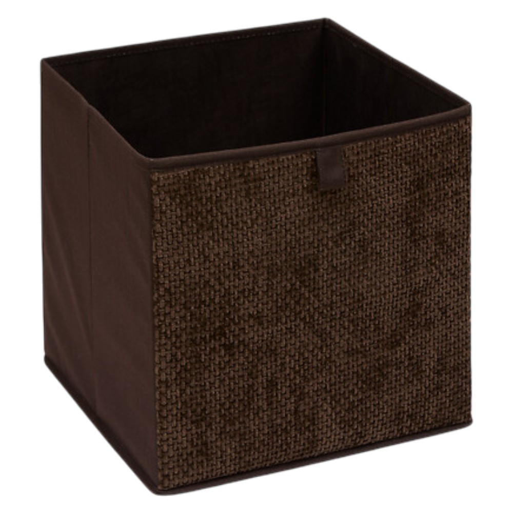 5five-velvy-mix’n-modul-foldable-storage-box-–-31-x-31-x-31cm-chocolate-brown
