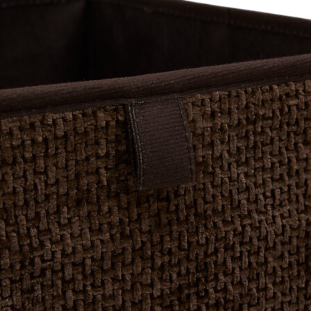 5five-velvy-mix’n-modul-foldable-storage-box-–-31-x-31-x-31cm-chocolate-brown