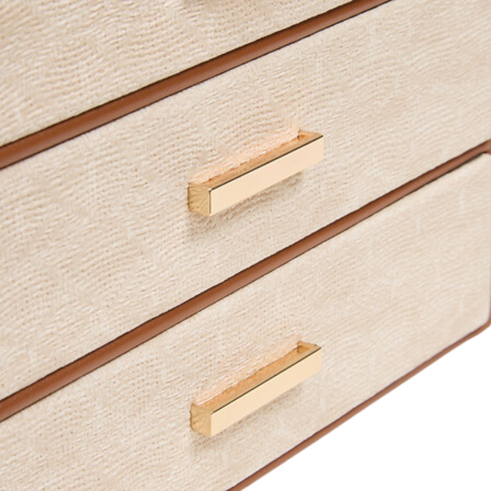 whiskey-decorative-storage-box-with-3-drawers-camel