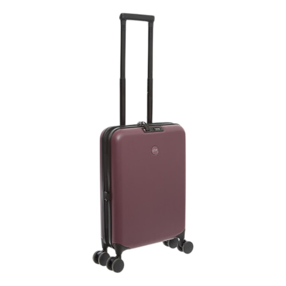 foldable-cabin-suitcase-with-8-wheels-40-l-purple