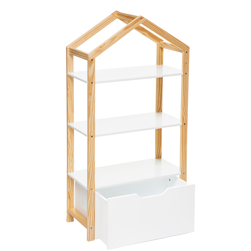 atmosphera-kids-maison-bookcase-library-with-drawer
