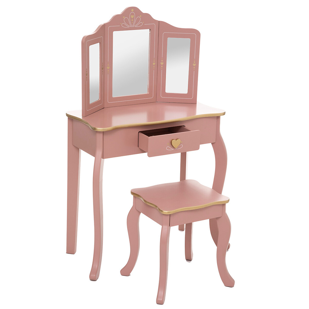 atmosphera-children-sissi-dressing-table-stool-pink