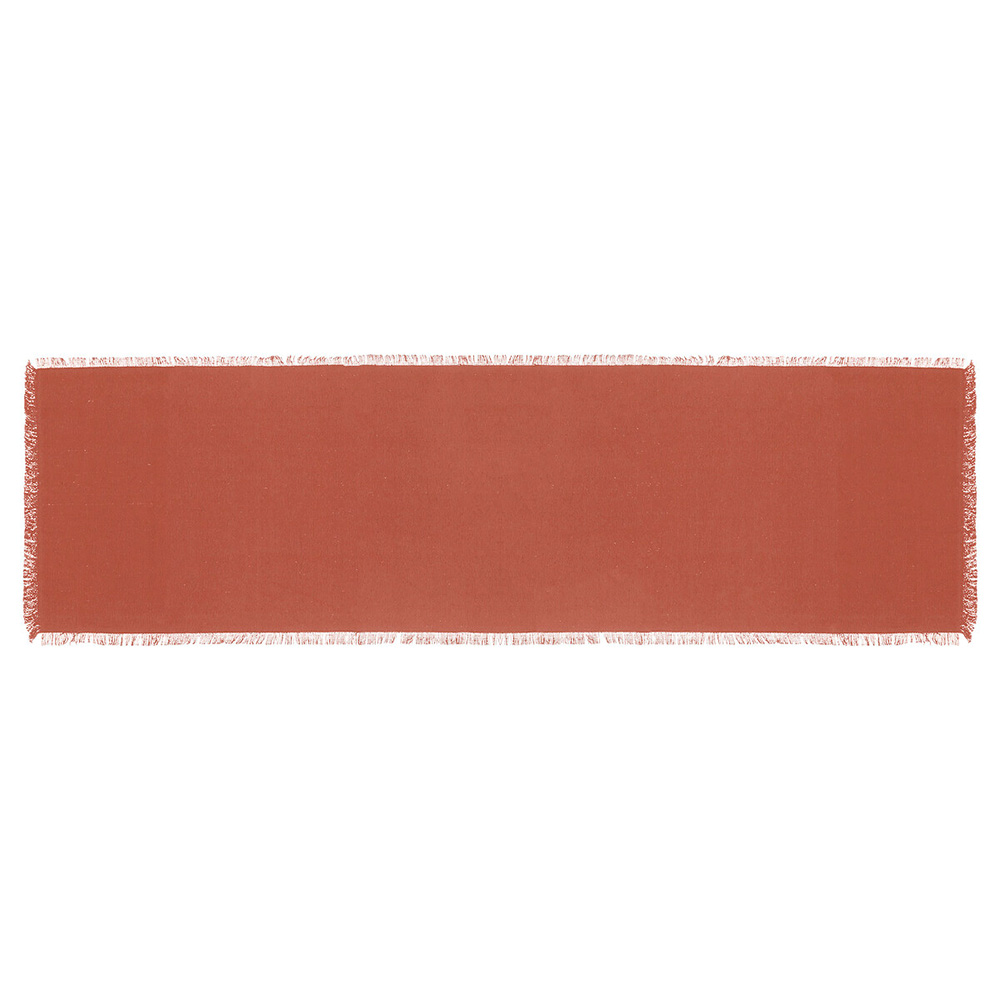 sg-secret-de-gourmet-maha-cotton-table-runner-terracotta-orange-38cm-x-140cm