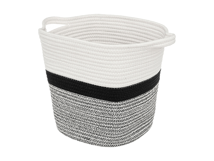 5five-tri-colour-cotton-yarn-storage-basket-31cm-x-31cm