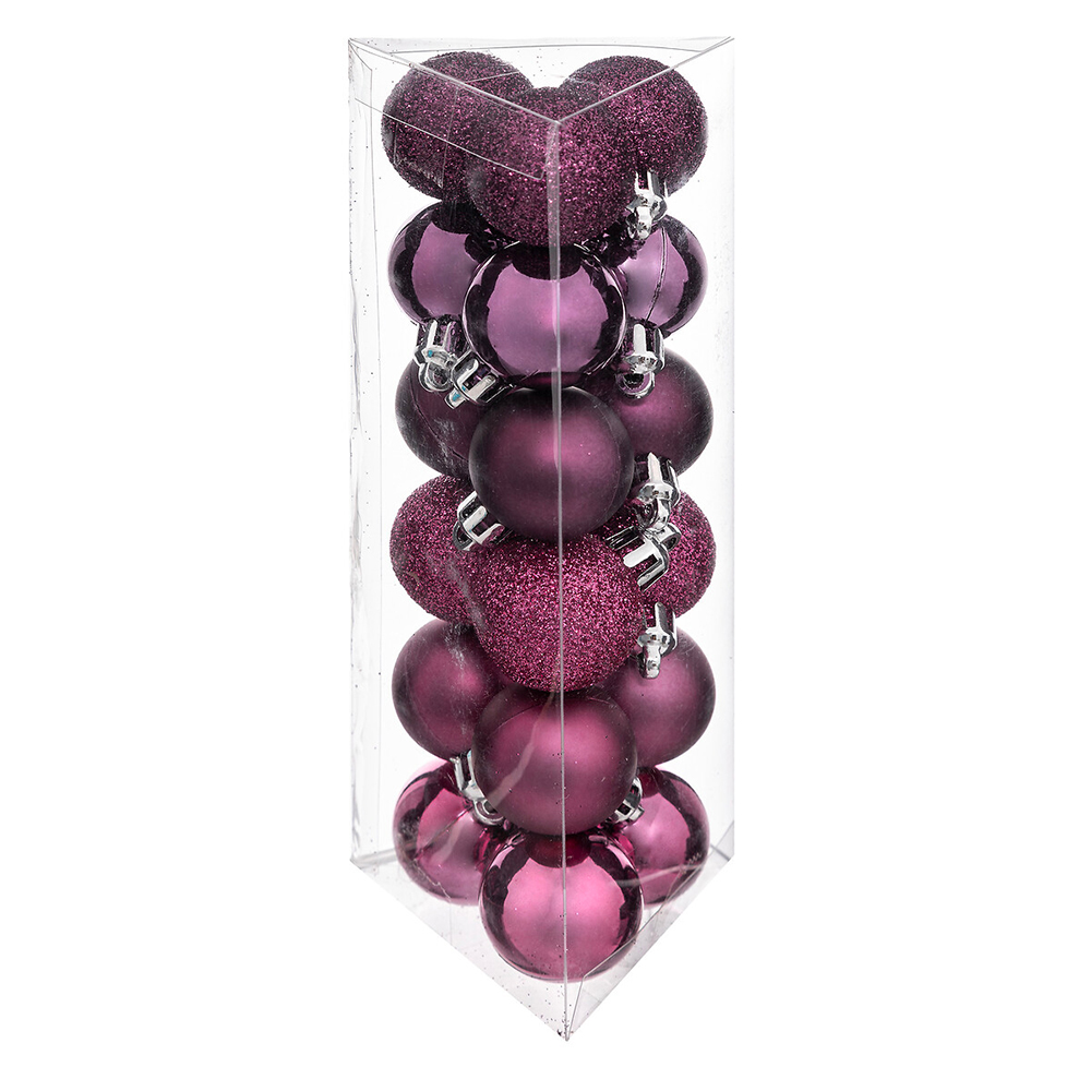 atmosphera-christmas-bauble-set-of-18-pieces-3cm-purple