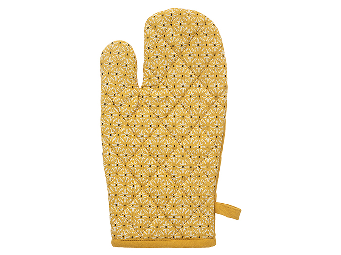 atmosphera-tikal-print-glove-and-pot-holder-set-mustard-yellow