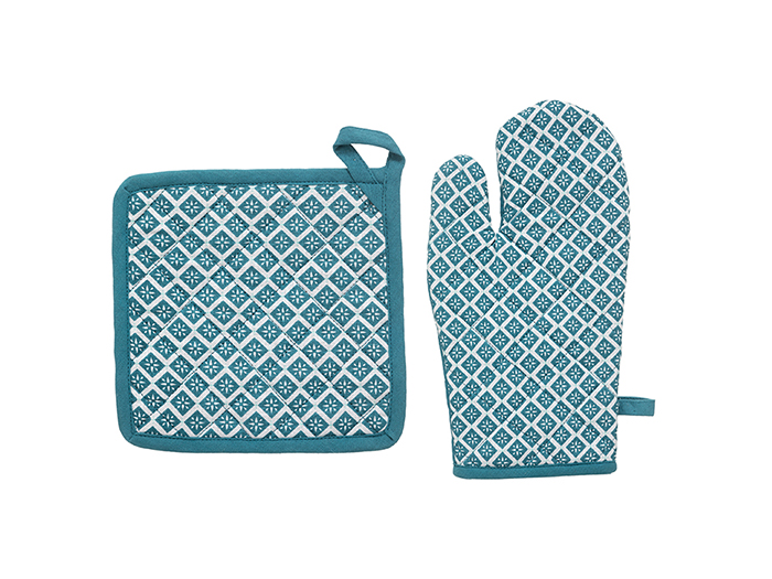 atmosphera-tikal-print-glove-and-pot-holder-set-blue