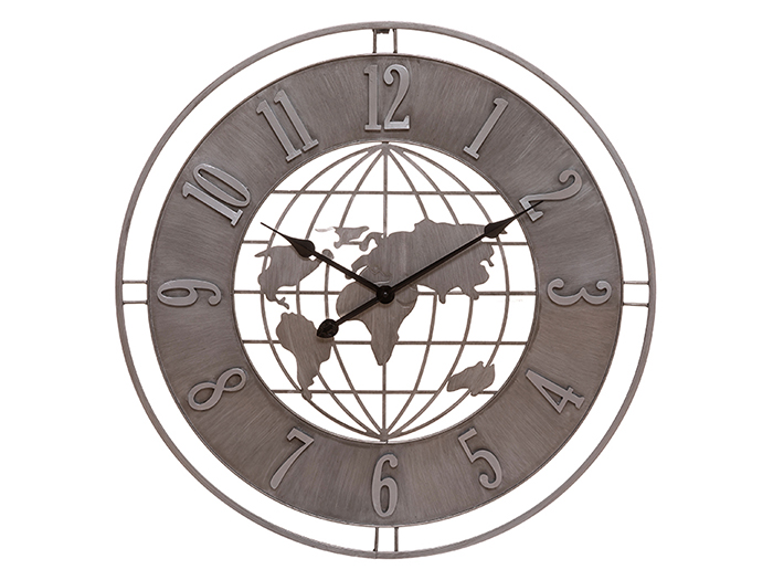atmosphera-isac-world-metal-wall-clock-68cm