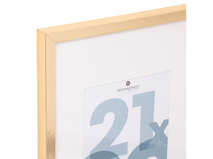 atmosphera-glass-and-wood-photo-frame-gold-21cm-x-30cm