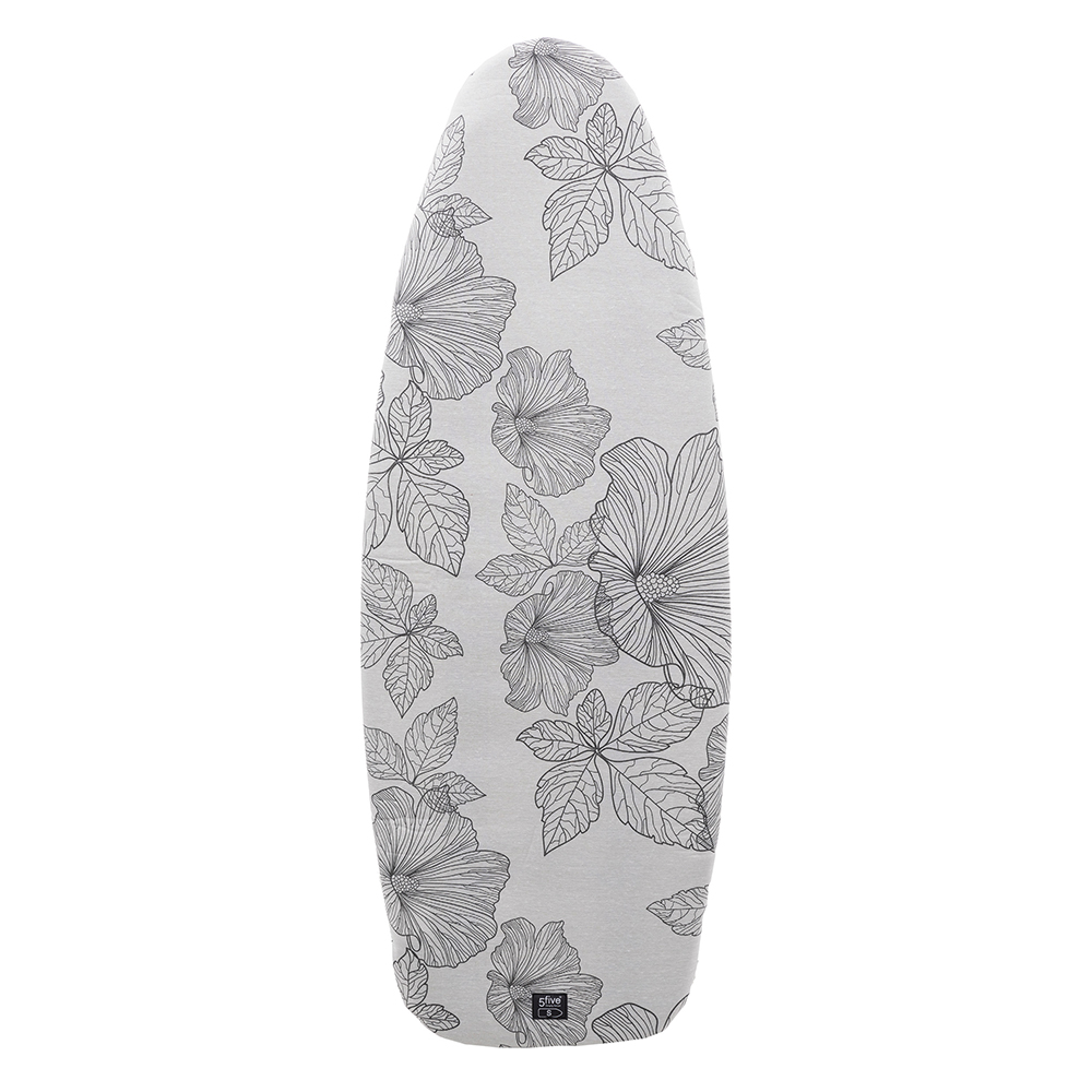 5five-floral-design-ironing-cover-2-layer-ironing-board-cover-size-s-grey