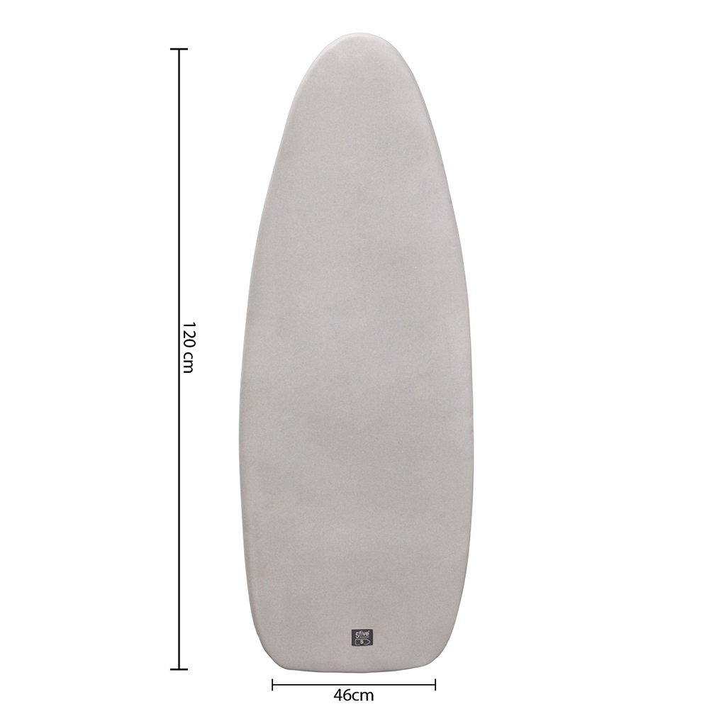 5five-metallic-3-layer-ironing-board-cover-size-s-46cm-grey