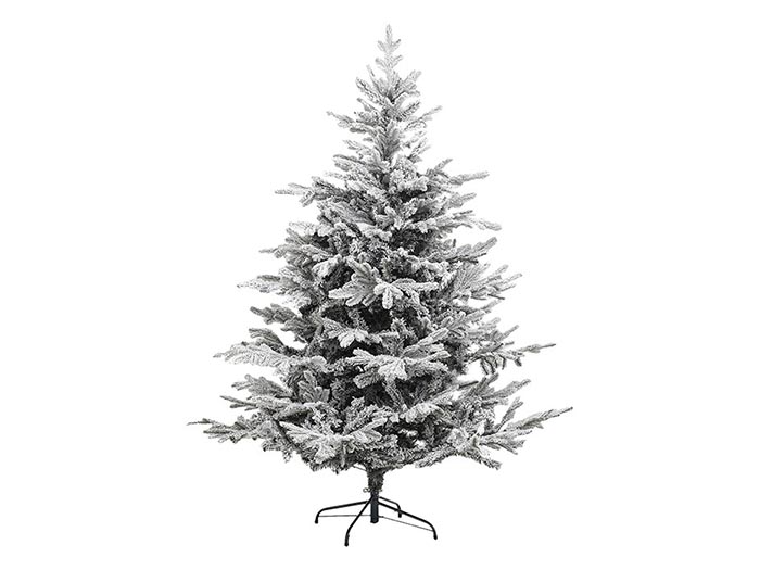 christmas-frosty-artificial-christmas-tree-white-with-green-51-branches-210cm