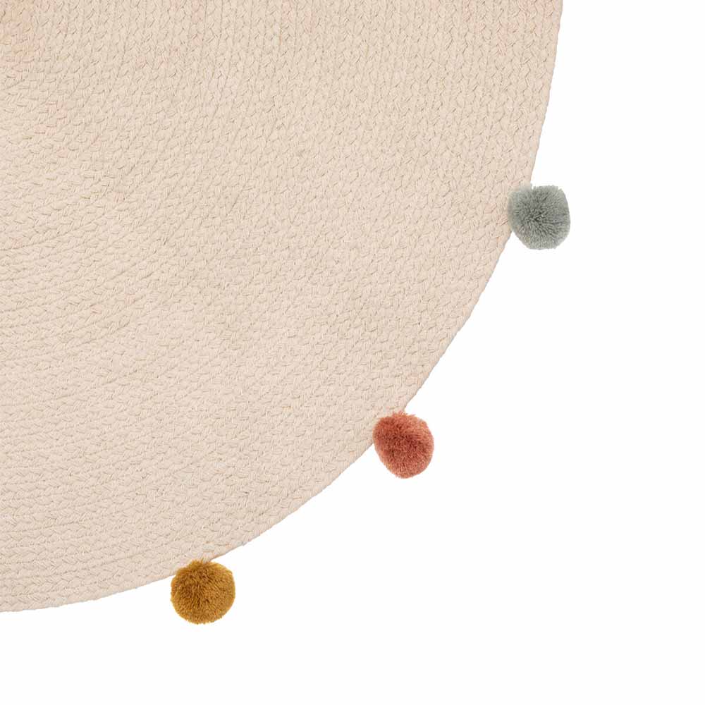 atmosphera-children-harlequin-pom-pom-cotton-floor-mat-90cm