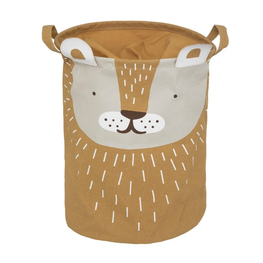 lion-design-storage-basket-for-children-32cm-x-50cm
