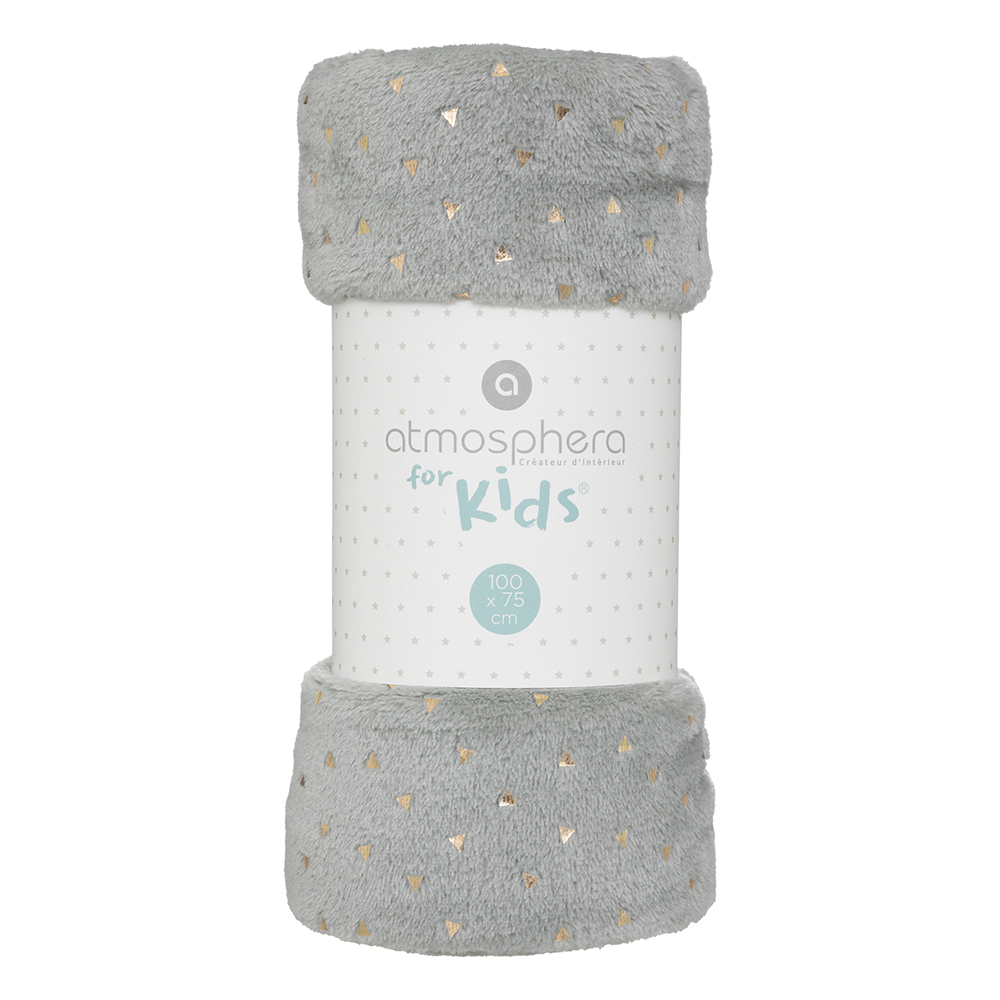 atmosphera-kids-oya-flannel-blanket-for-children-blueish-grey-75cm-x-100cm