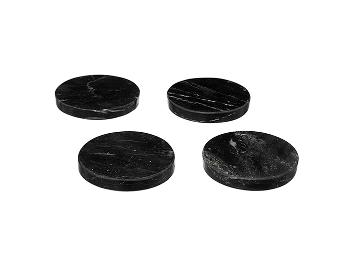 marble-round-coasters-black-set-of-4-pieces