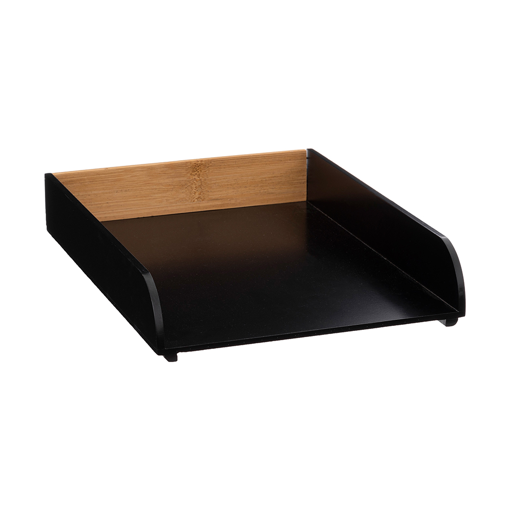 5five-bava-bamboo-document-tray-black-23-5cm