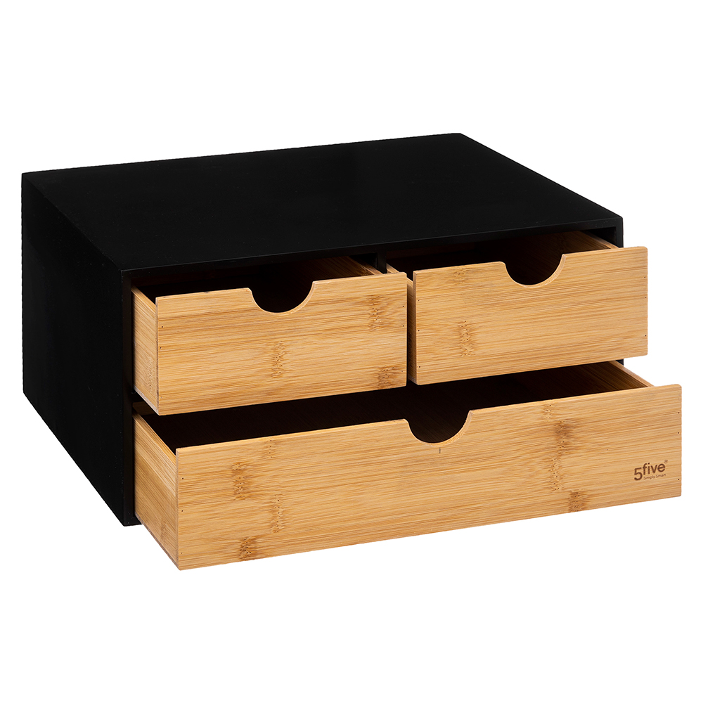 5five-bava-bamboo-desk-tower-organizer-black-32-5cm