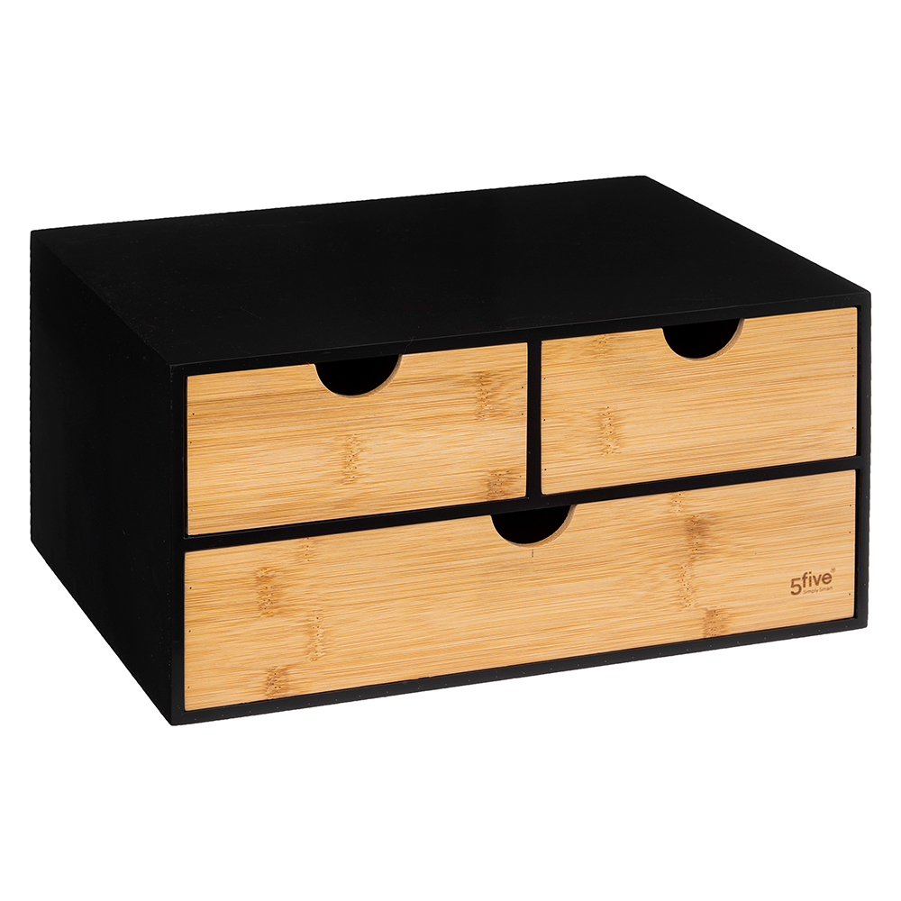 5five-bava-bamboo-desk-tower-organizer-black-32-5cm