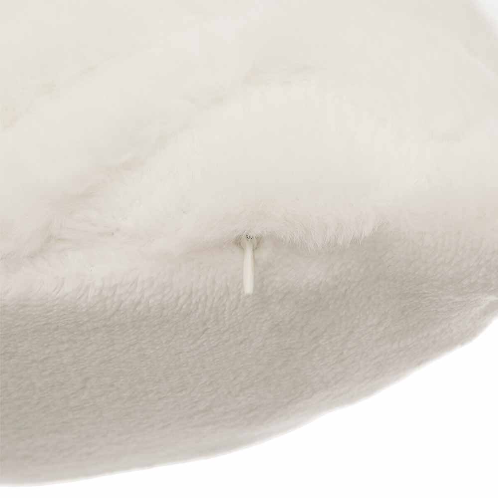 atmosphera-mara-embossed-artificial-fur-cushion-white-45cm-x-45cm