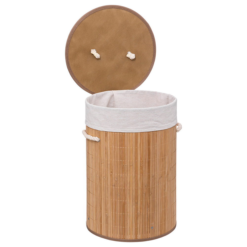 5five-bamboo-round-laundry-basket-48l