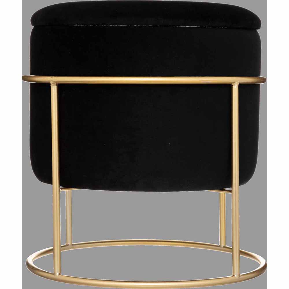 atmosphera-eliane-metal-framed-ottoman-pouf-black-42cm-x-44cm