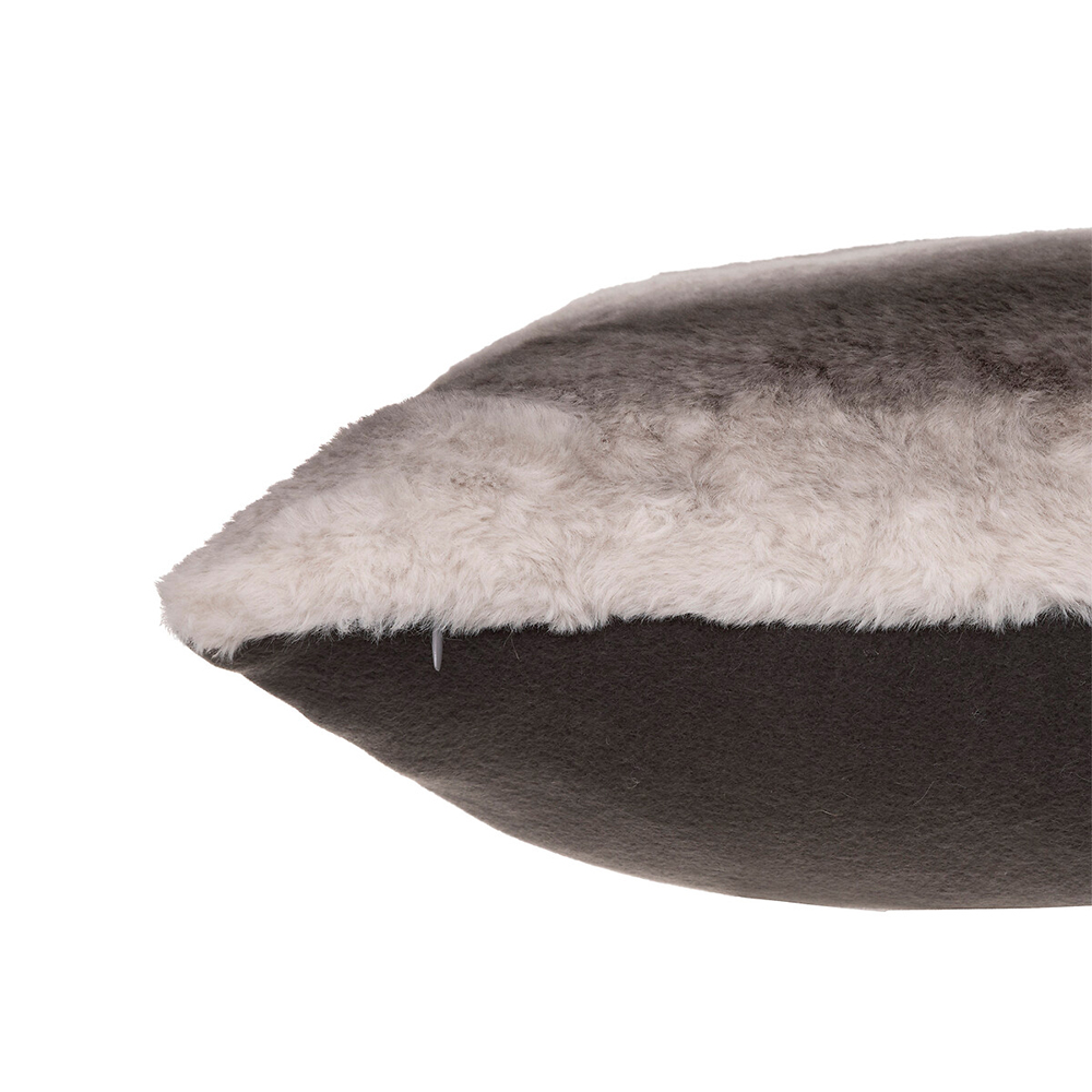 atmosphera-grizzly-artificial-fur-cushion-grey-45cm-x-45cm