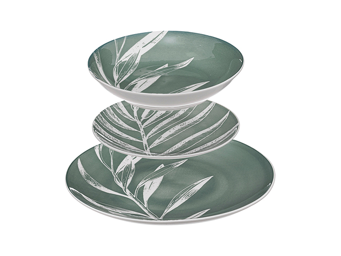 secret-de-gourmet-porcelain-leaf-design-dinner-set-green-of-18-pieces