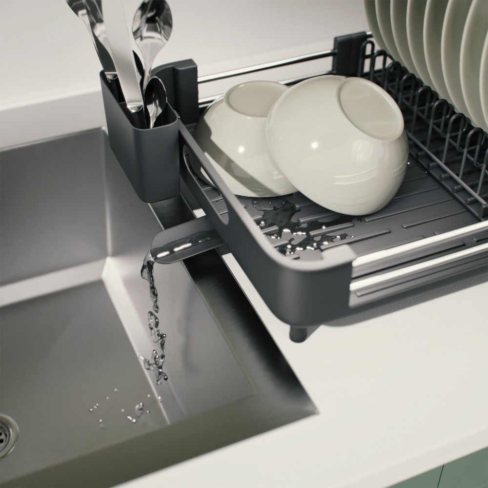 5five-etira-extendable-dish-rack-12-plates-grey