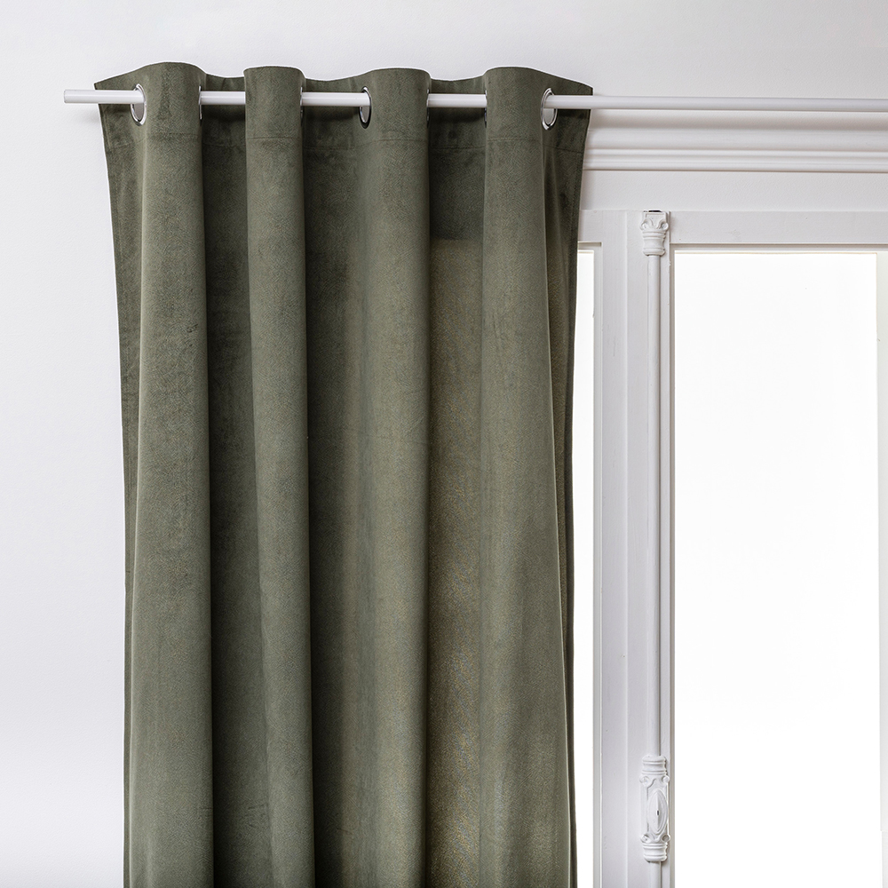 atmosphera-lilou-eyelet-curtain-khaki-green-140cm-x-260cm