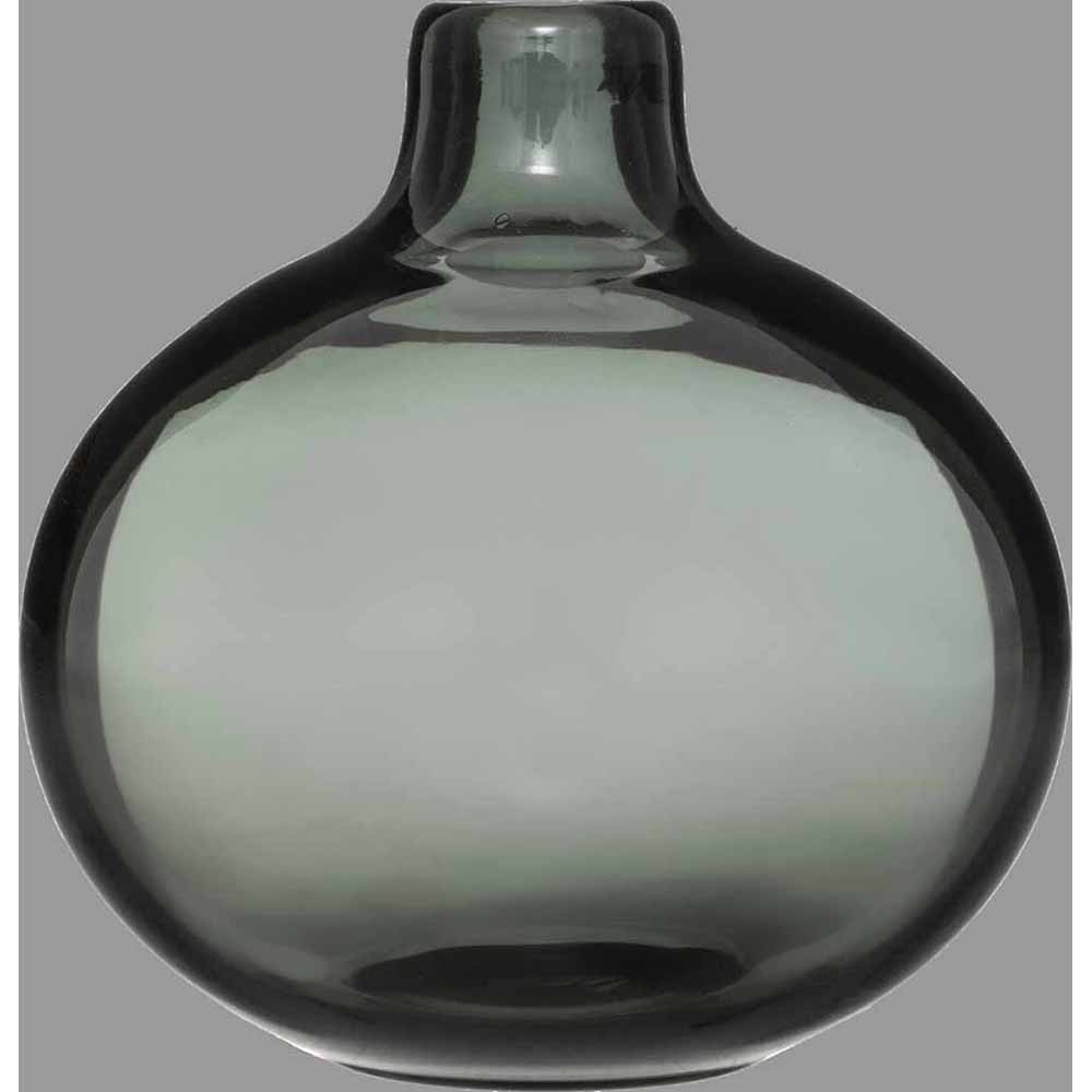 atmosphera-glass-bulb-flower-vase-grey-12cm