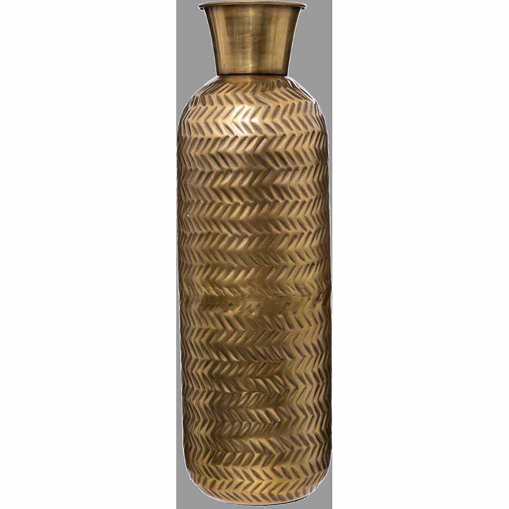 atmosphera-night-metal-vase-gold-45cm