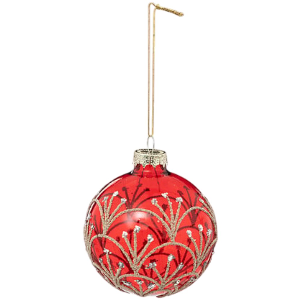 art-deco-glass-christmas-bauble-red-and-gold-8cm