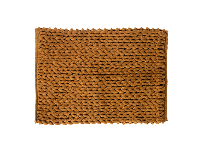 5five-malt-woven-polyester-bathroom-rug-tobacco-orange-50cm-x-75cm