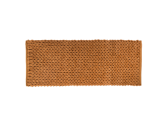 5five-malt-woven-polyester-bathroom-rug-tobacco-orange-120cm-x-50cm