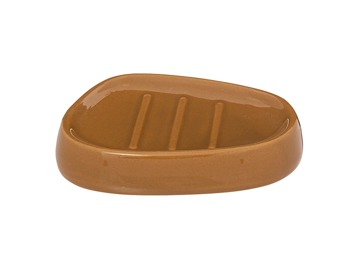 5five-silk-stoneware-soap-dish-tray-tobacco-orange-12cm-x-9-5cm