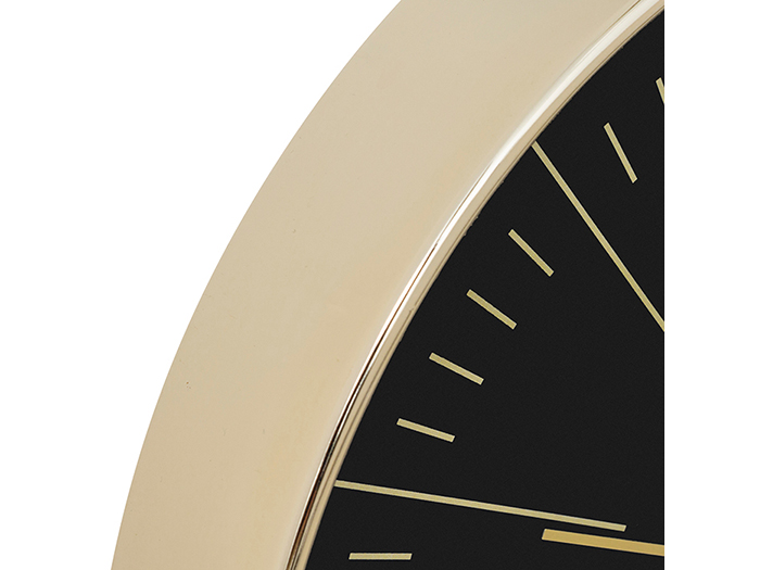 atmosphera-edith-plastic-gold-black-clock-30cm