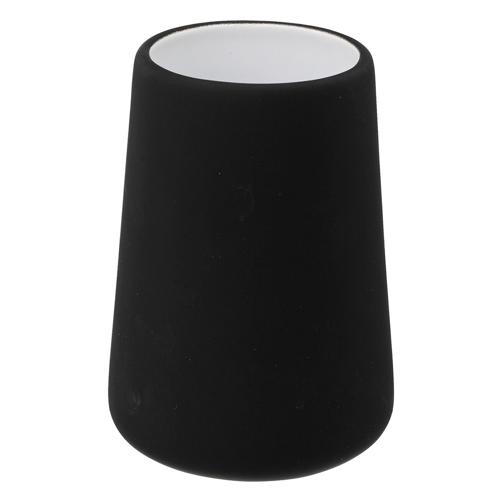 5five-khol-stoneware-bathroom-tumbler-black