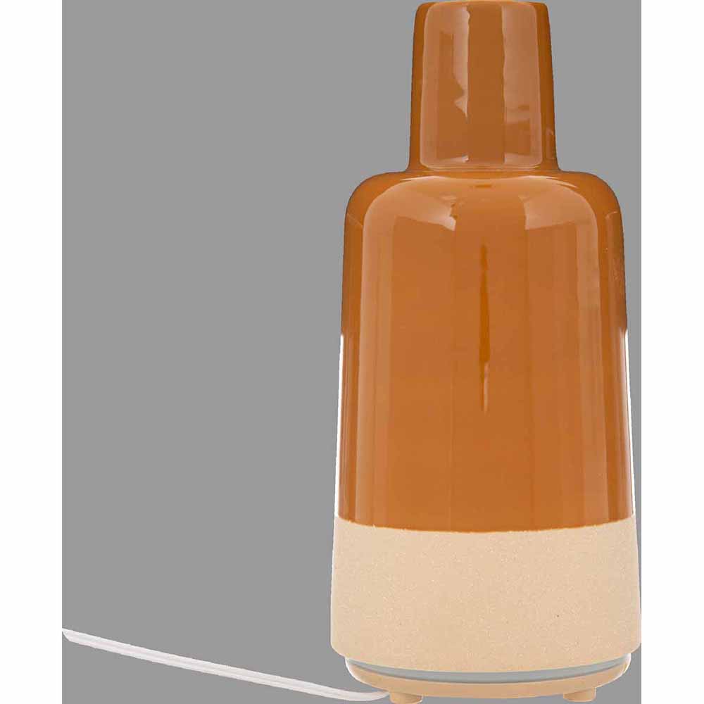 atmosphera-marty-ceramic-electric-essential-oil-diffuser-clay-brown-150ml