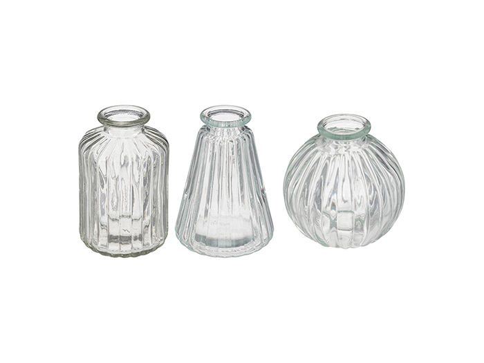atmosphera-lourdes-glass-vase-clear-set-of-3-pieces
