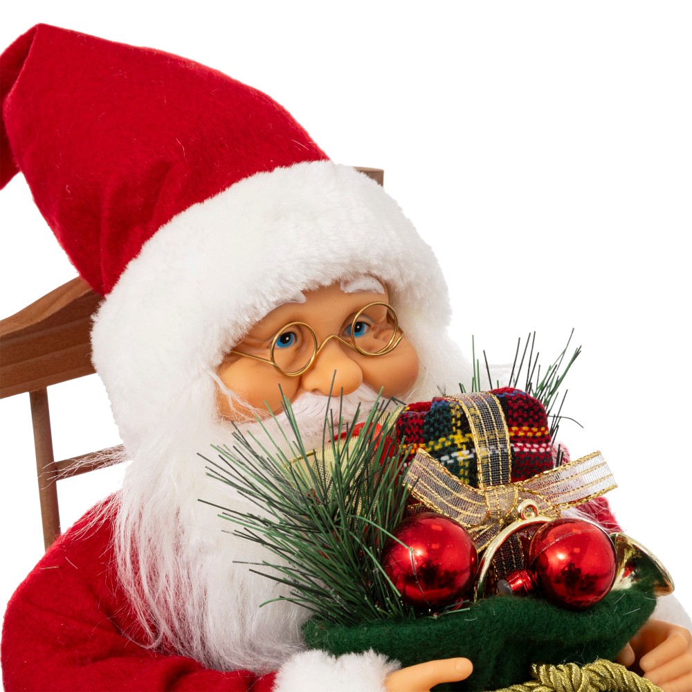 atmosphera-christmas-santa-claus-on-a-chair-resinceramic-red-40-cm