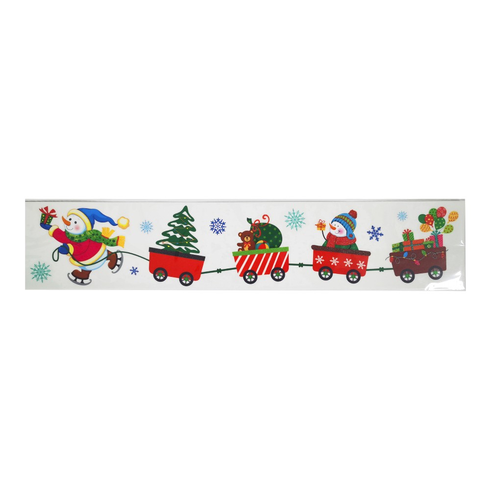 atmosphera-christmas-window-stickers-glitter-60-cm-x-12-cm-4-assorted-designs