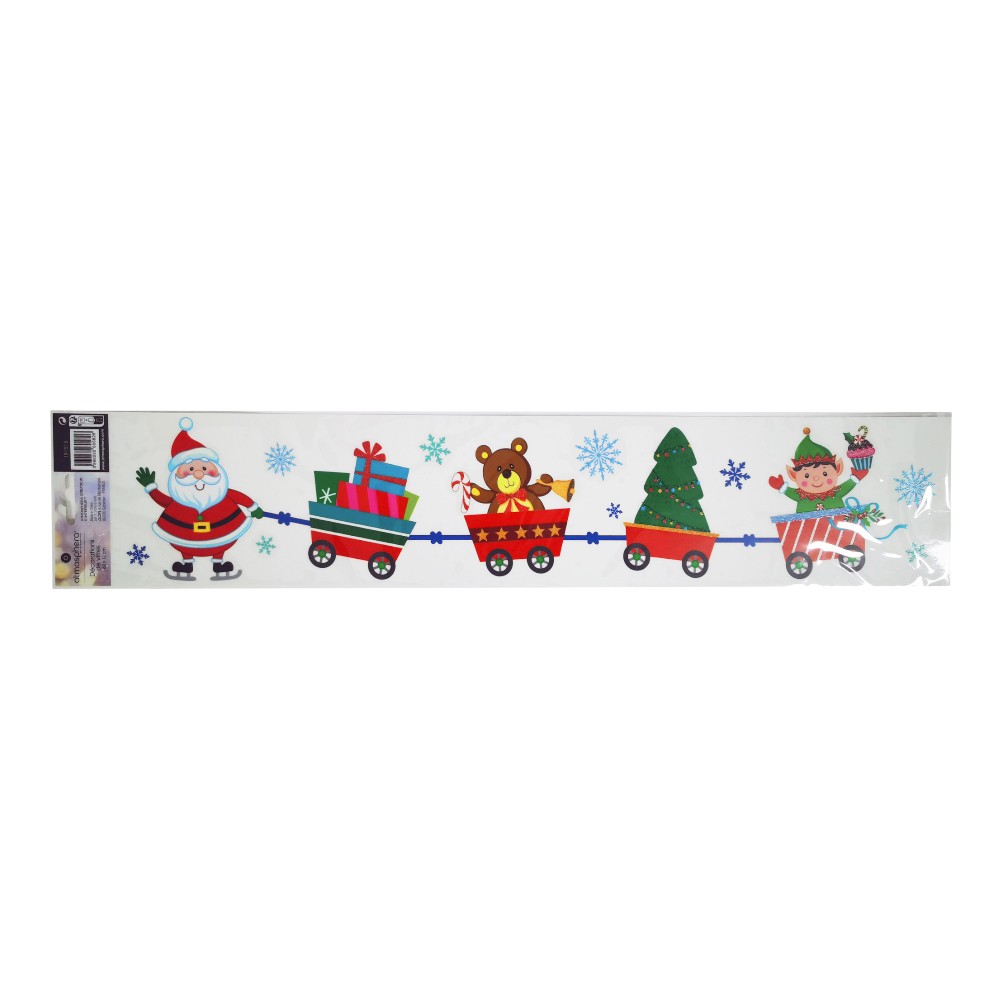 atmosphera-christmas-window-stickers-glitter-60-cm-x-12-cm-4-assorted-designs
