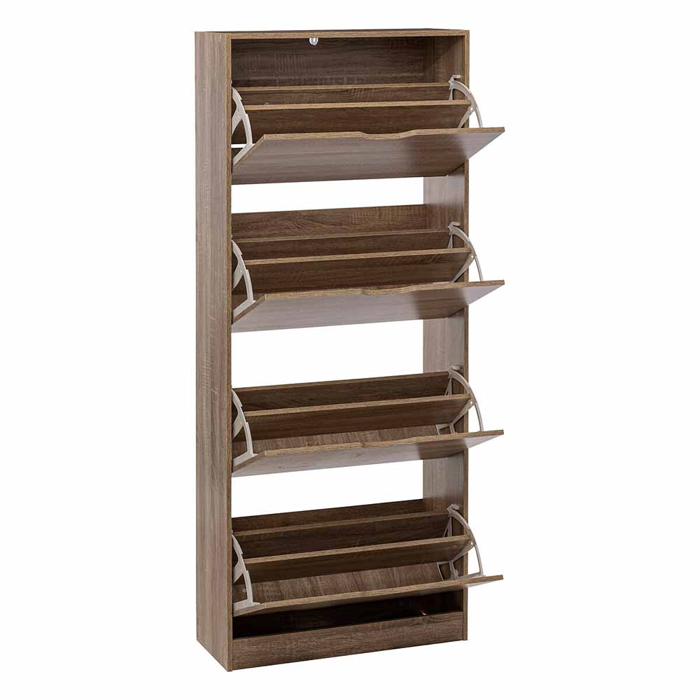 5five-24-pairs-shoe-cabinet-with-4-doors-natural-wood-colour