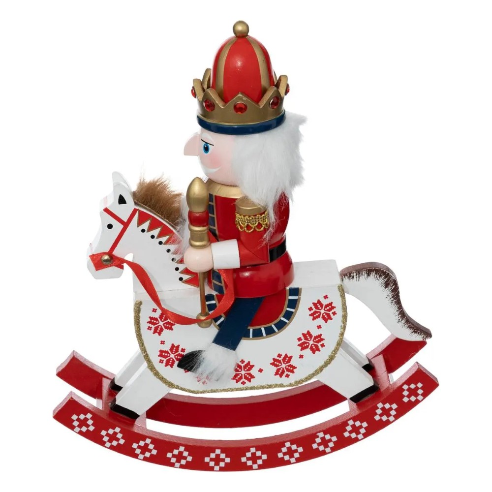 atmosphera-christmas-soldier-nutcracker-rocking-horse-wood-28-cm