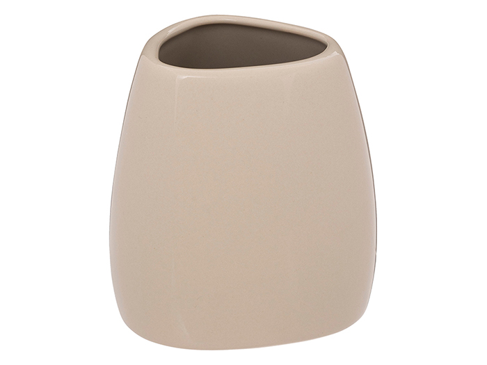 5five-silk-stoneware-bathroom-tumbler-beige