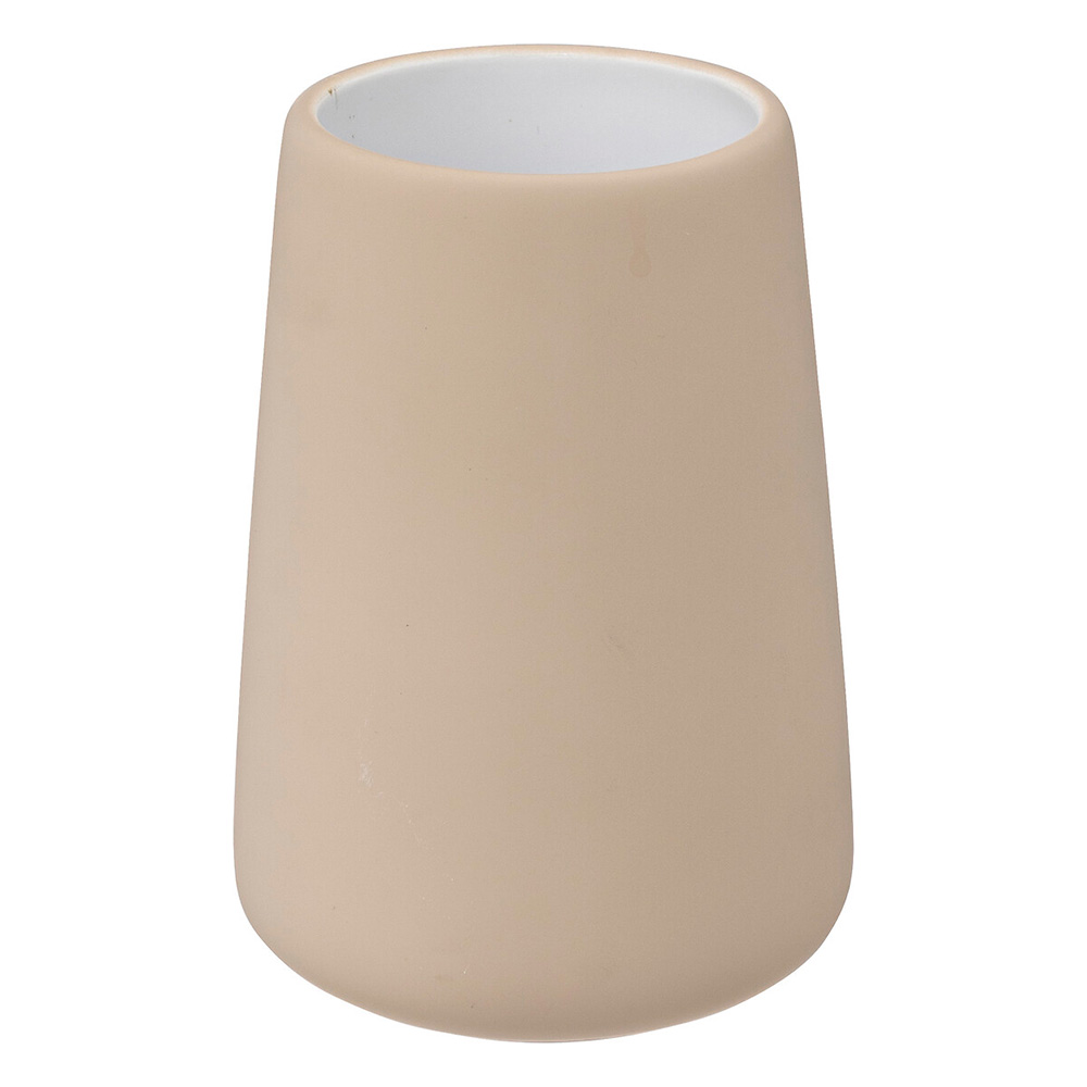 5five-stoneware-bathroom-tumbler-beige-11-8cm